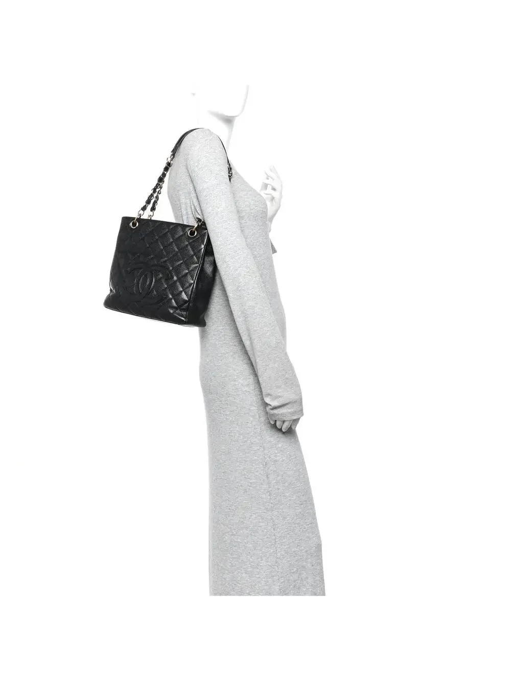 Chanel Caviar Quilted Petit Shopping #342257C23B